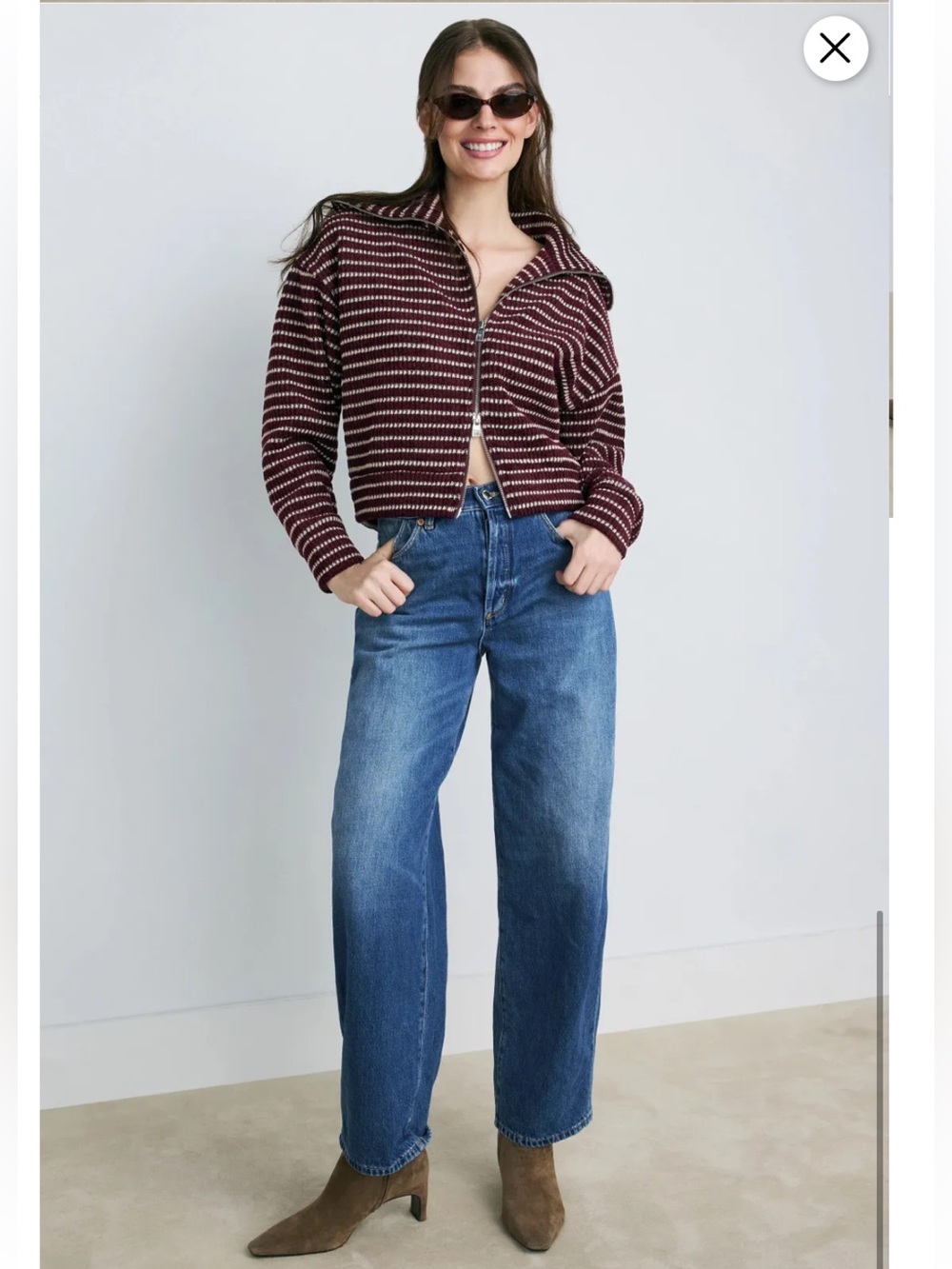 Rolla’s Gigi Barrel Paris Texas Turn Up Jeans, Size: 29